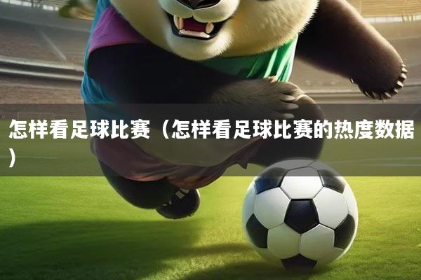 怎样看足球比赛(怎样看足球比赛的热度数据)