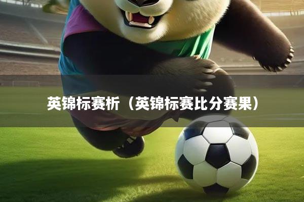 英锦标赛析（英锦标赛比分赛果）