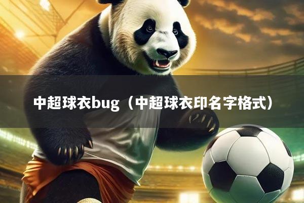 中超球衣bug（中超球衣印名字格式）